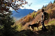 Autunnale in CIMA MENNA (2300 m) da Zorzone ad anello con discesa dal Chignol d’Arale il 25 ott. 2018- FOTOGALLERY